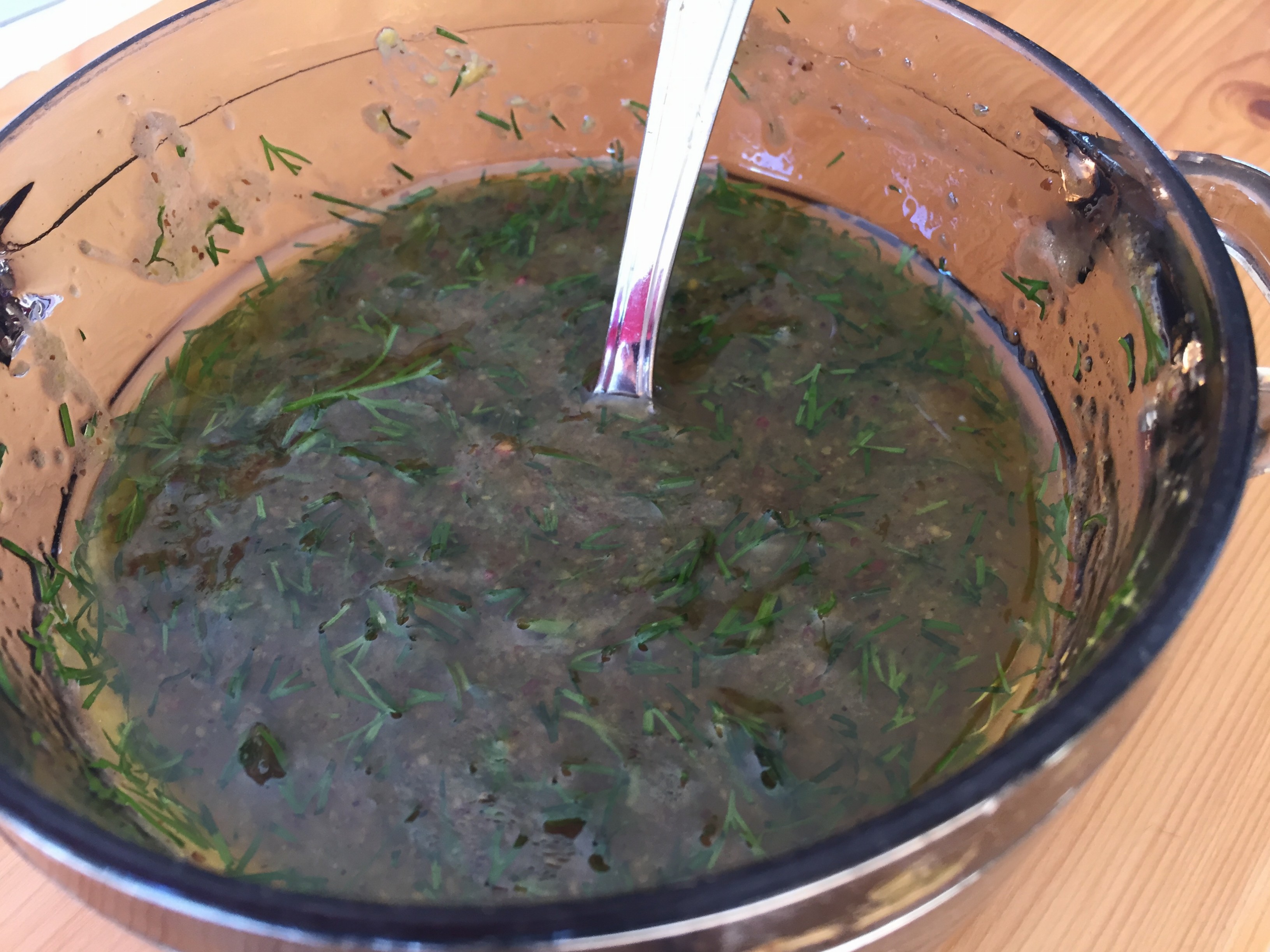 honing-mosterd marinade