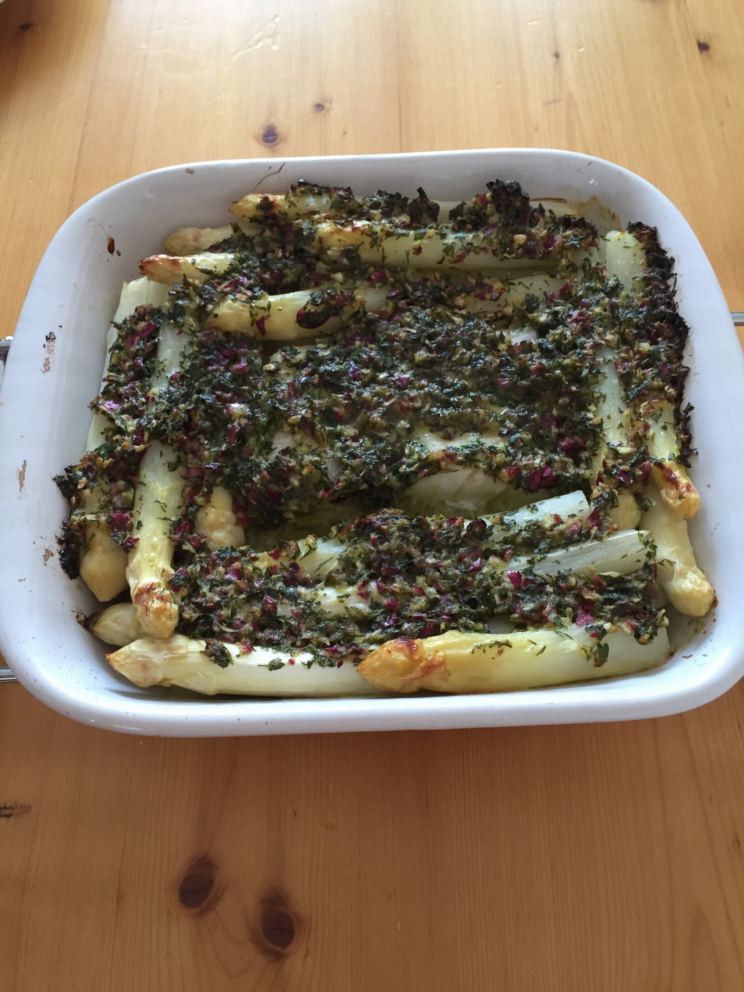 Kabeljauw met asperges