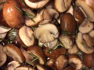 Rozemarijnchampignons
