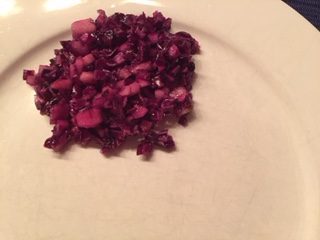 Rode kool salade